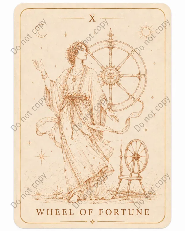 Modern Tarot Deck Face Cards