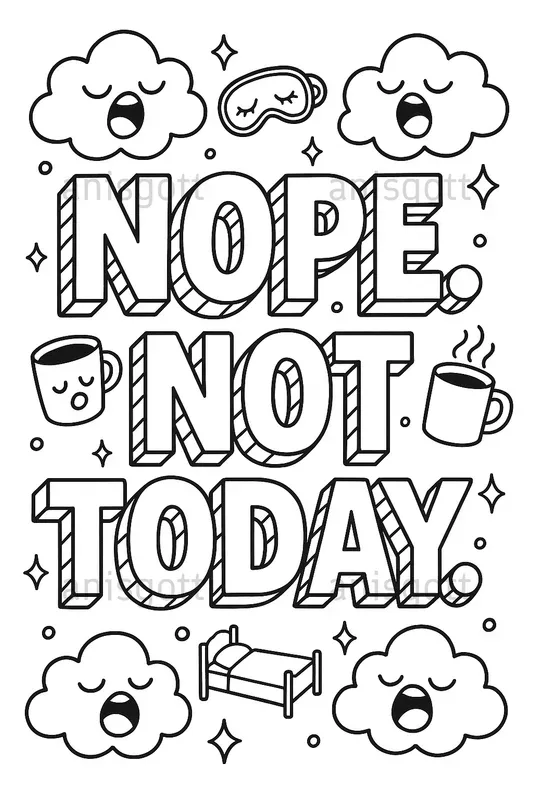 Swear Word Coloring Pages For Adults