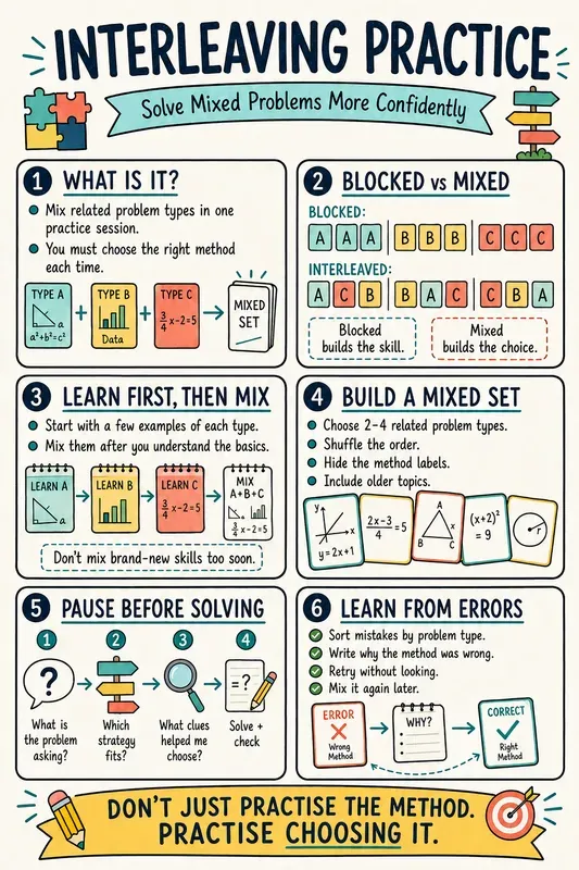 High School Study Skills Sketchnotes