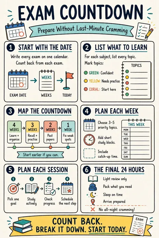 High School Study Skills Sketchnotes