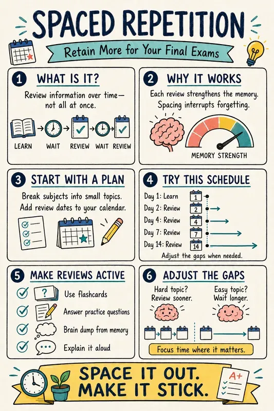 High School Study Skills Sketchnotes