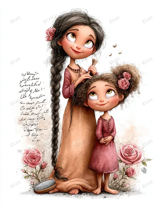 Mothers Day Victorian Mixed Media