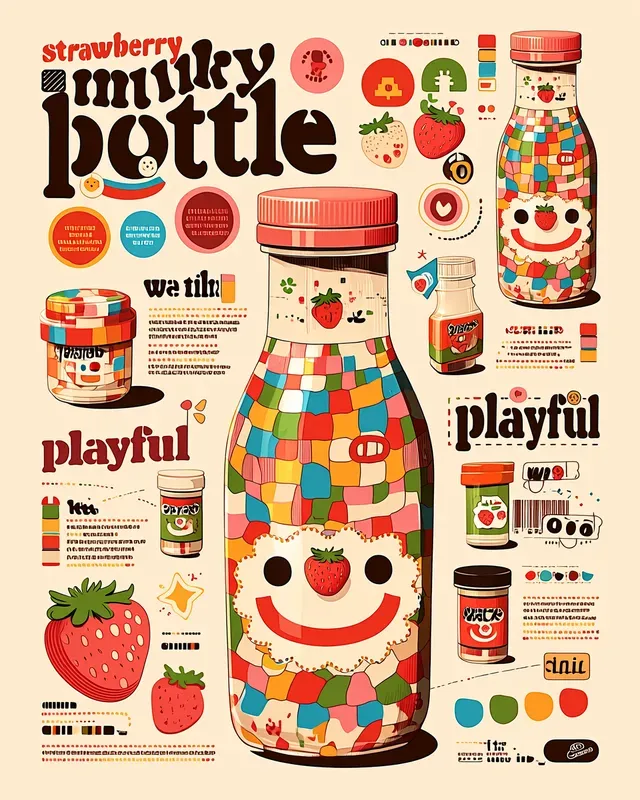 Retro Everyday Object Posters
