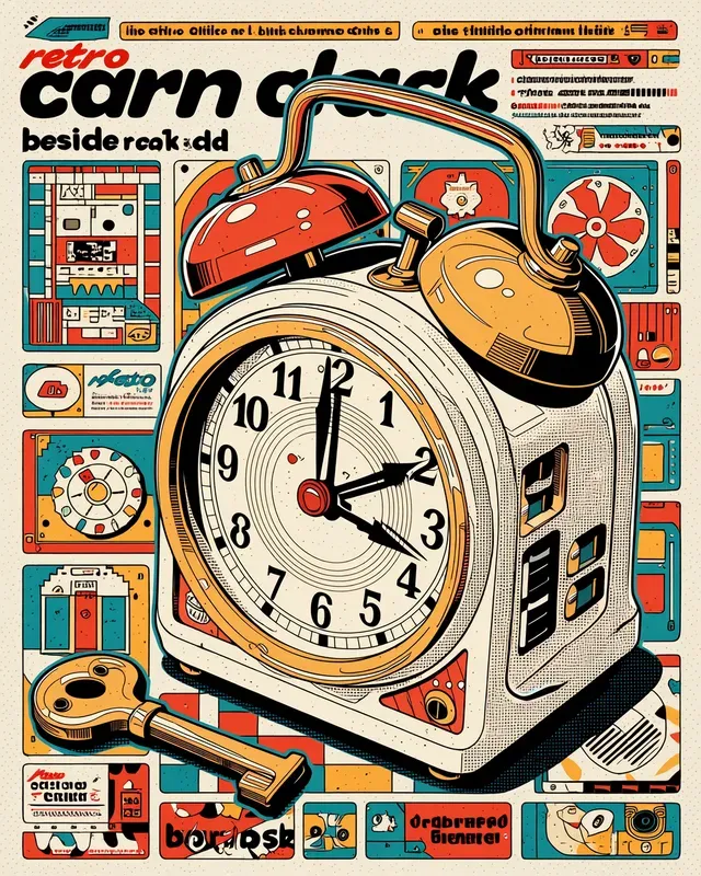 Retro Everyday Object Posters