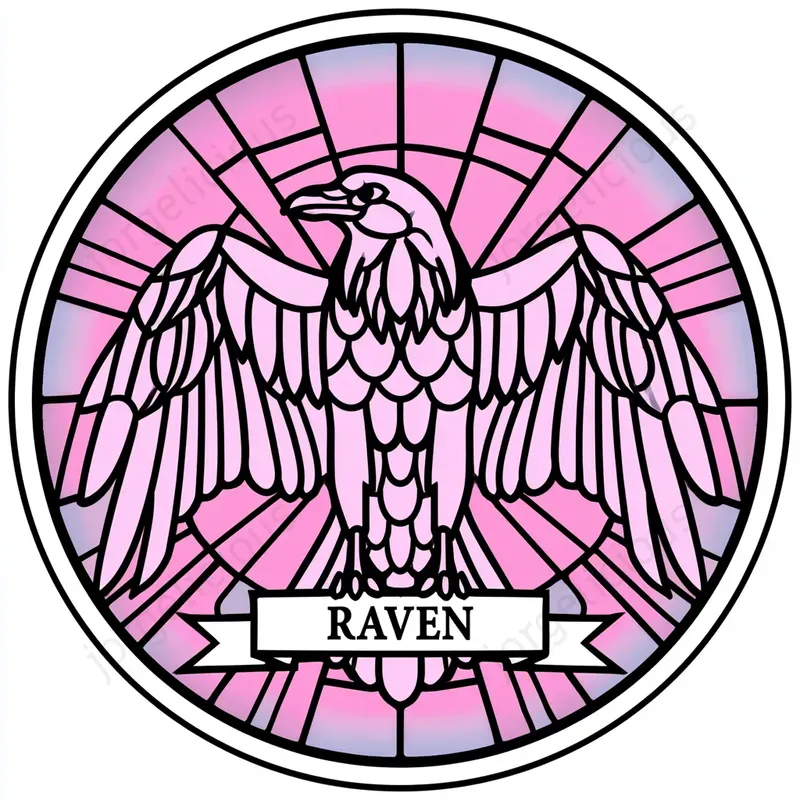 Stained Glass Emblem Stickers