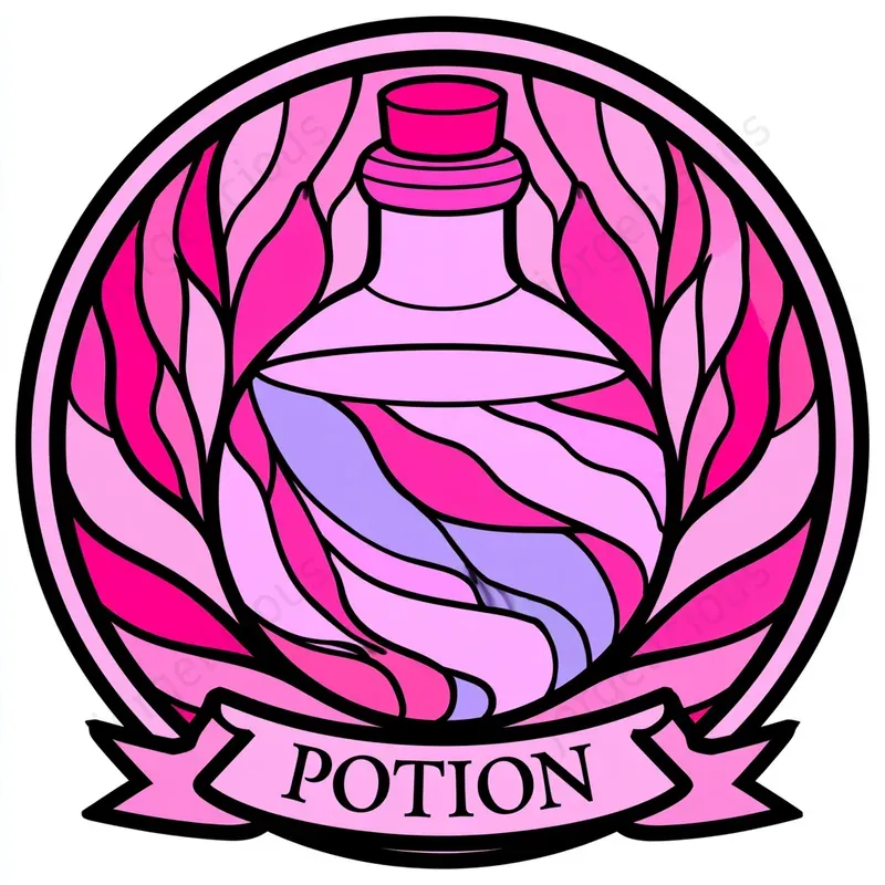 Stained Glass Emblem Stickers