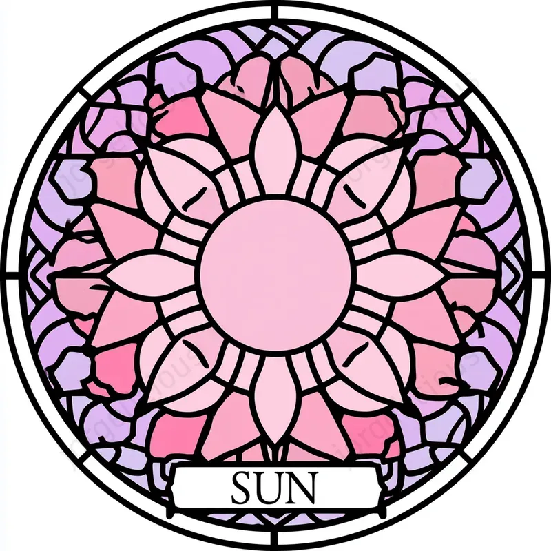Stained Glass Emblem Stickers