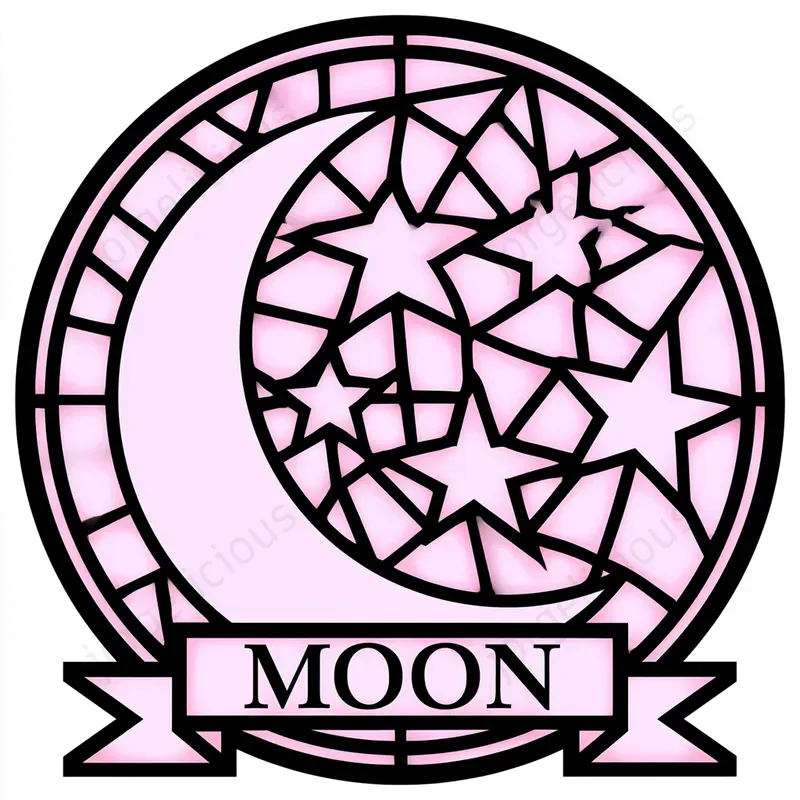Stained Glass Emblem Stickers