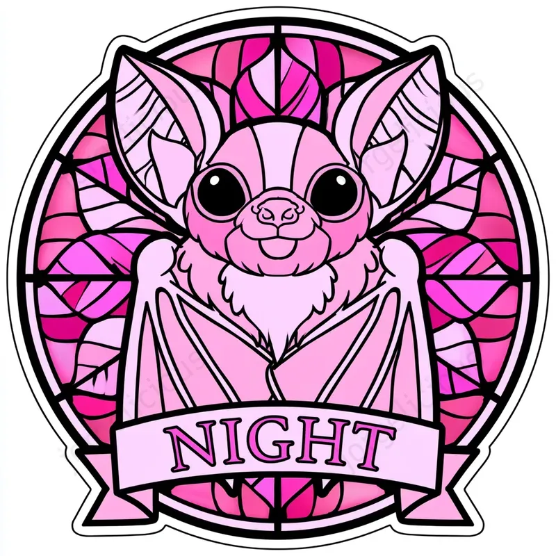 Stained Glass Emblem Stickers