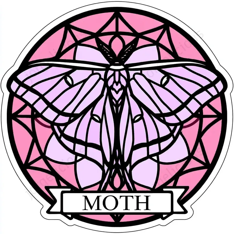 Stained Glass Emblem Stickers