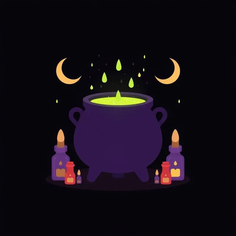 Spooky Halloween Vector Illustrations