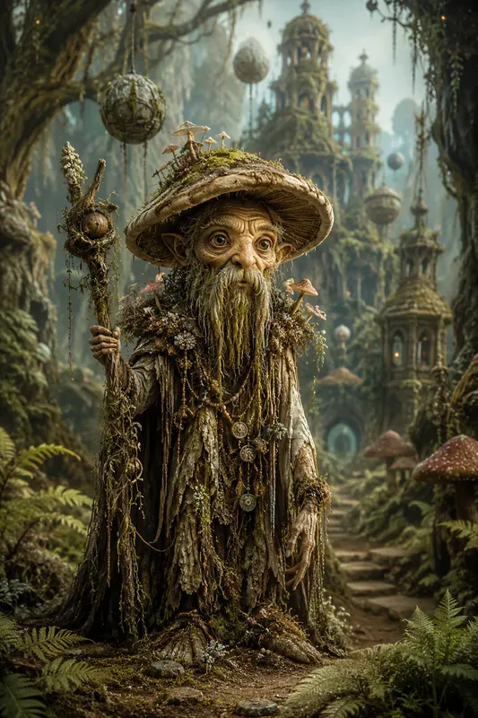 Whimsical Forest Spirit Creatures