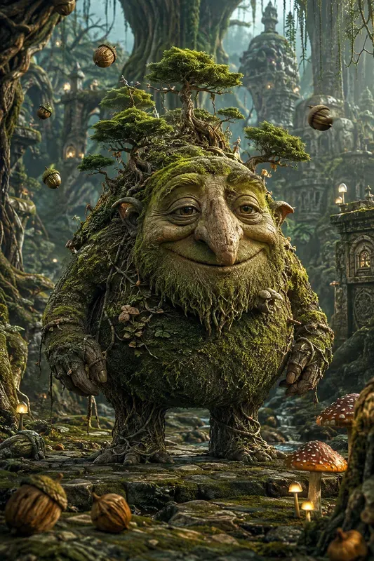 Whimsical Forest Spirit Creatures