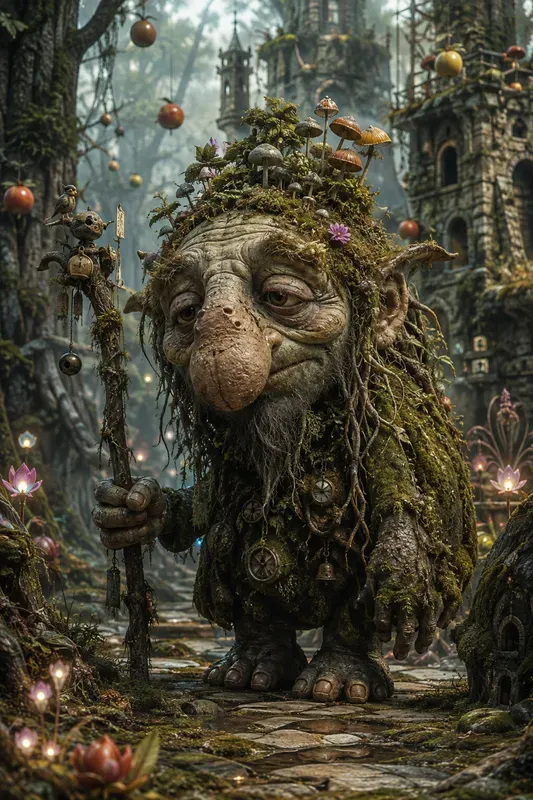 Whimsical Forest Spirit Creatures