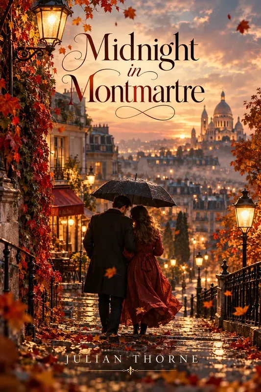 Atmospheric Autumn Romance Book Covers