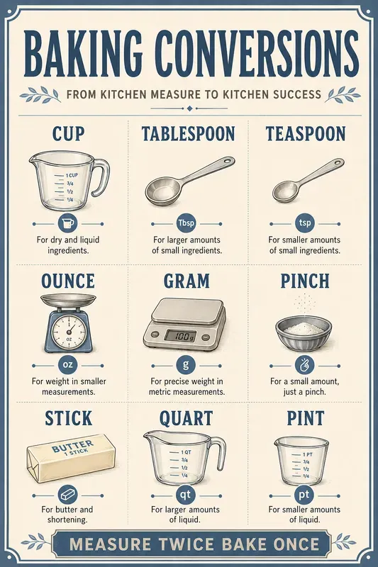 Kitchen Reference Chart Studios