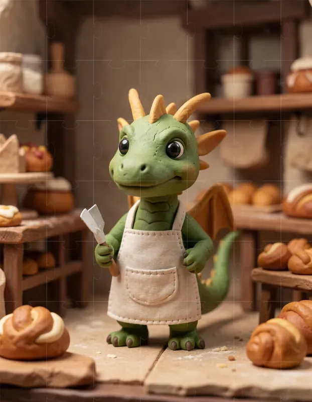 3D Felt Claymation Stop Motions