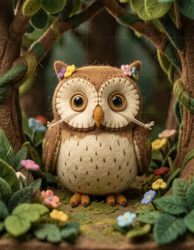 3D Felt Claymation Stop Motions