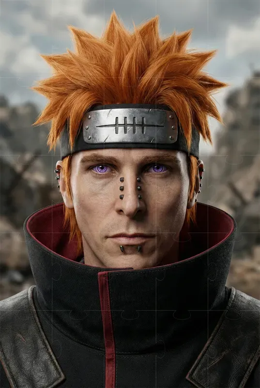 Portray Yourself As Anime Characters