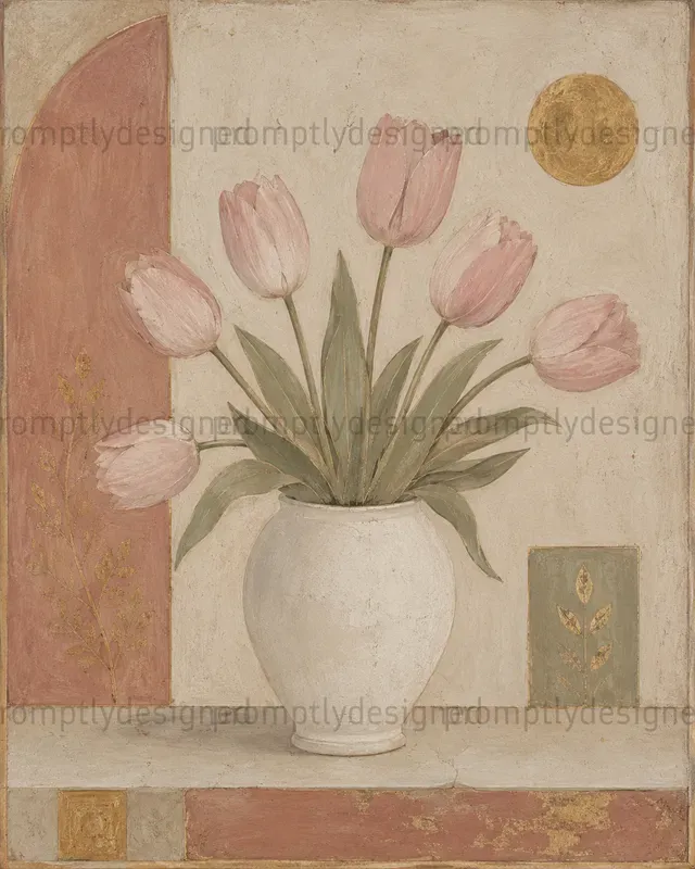 Modern Tempera Inspired Artworks