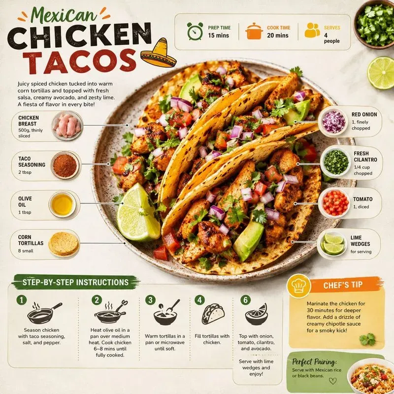Modern Recipe Infographic Creators