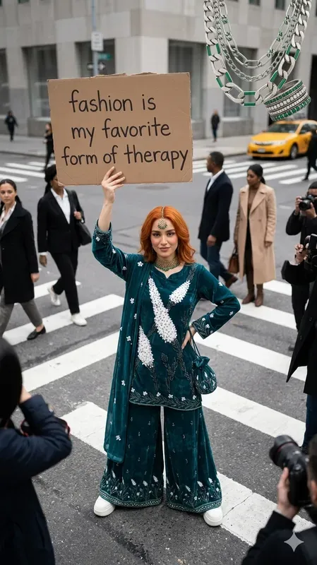 Fashion Protest Sign Streets
