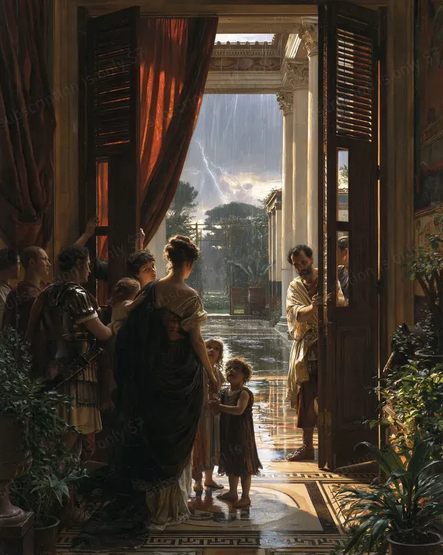 Classical Antiquity Oil Masterpieces