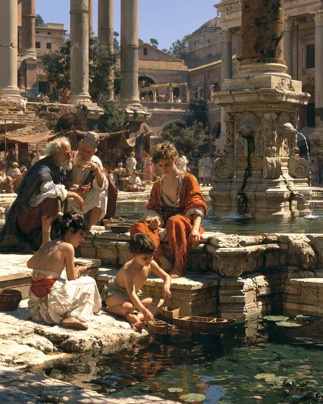 Classical Antiquity Oil Masterpieces