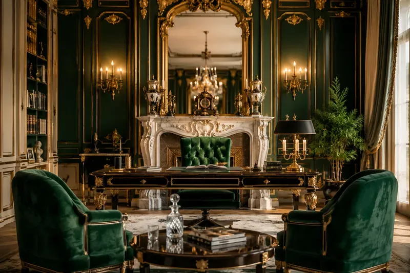 Vibrant Cinematic Spaces