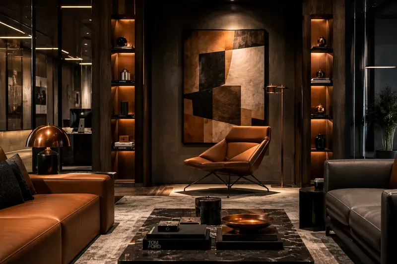 Vibrant Cinematic Spaces