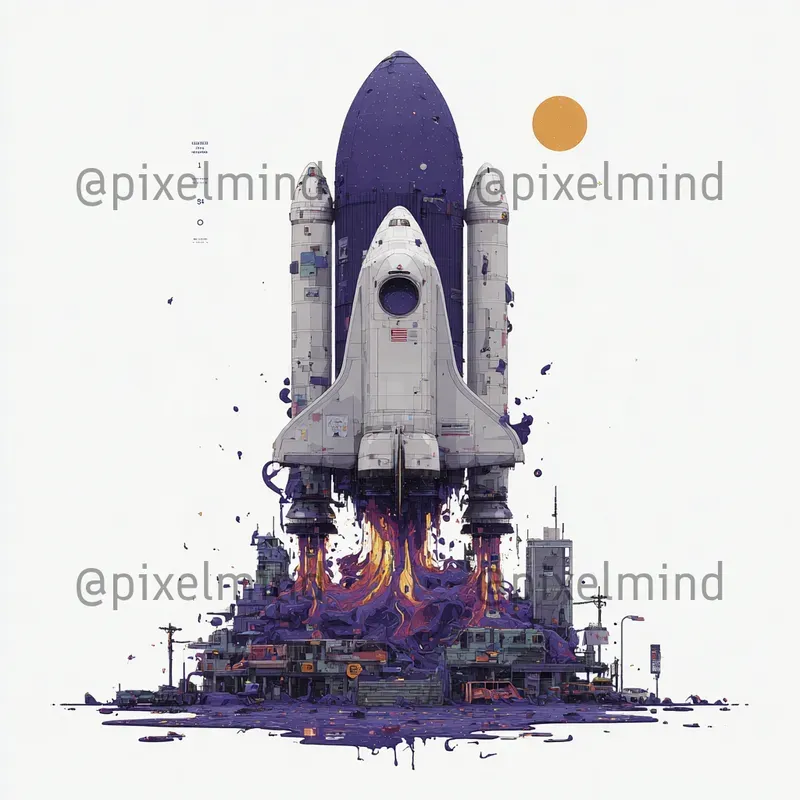 Surreal Isometric Tshirt Designs