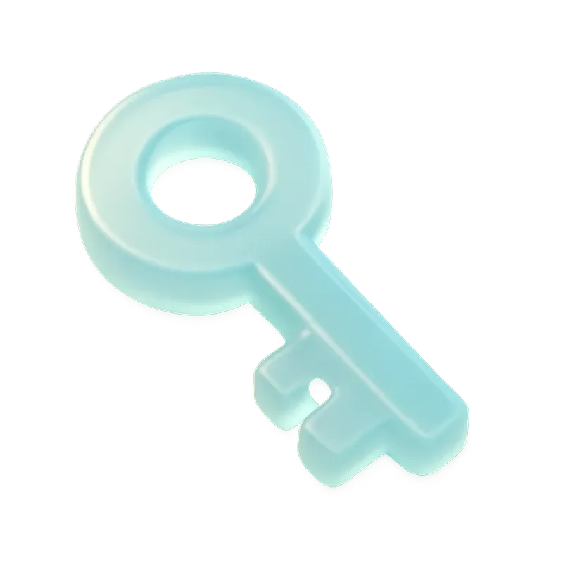 3D Frosted Glass Icons