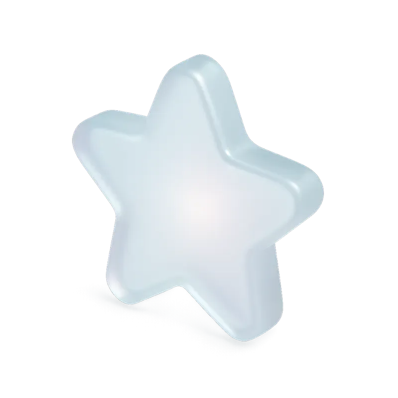 3D Frosted Glass Icons