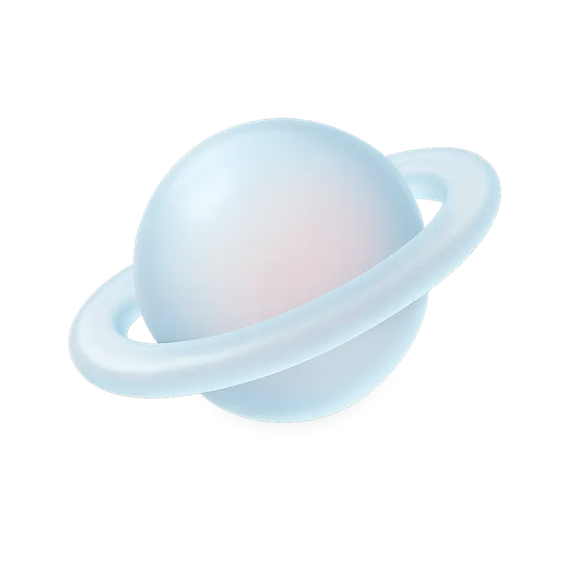 3D Frosted Glass Icons