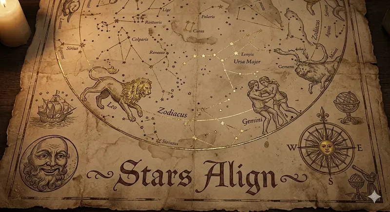 Antique Map Fragments
