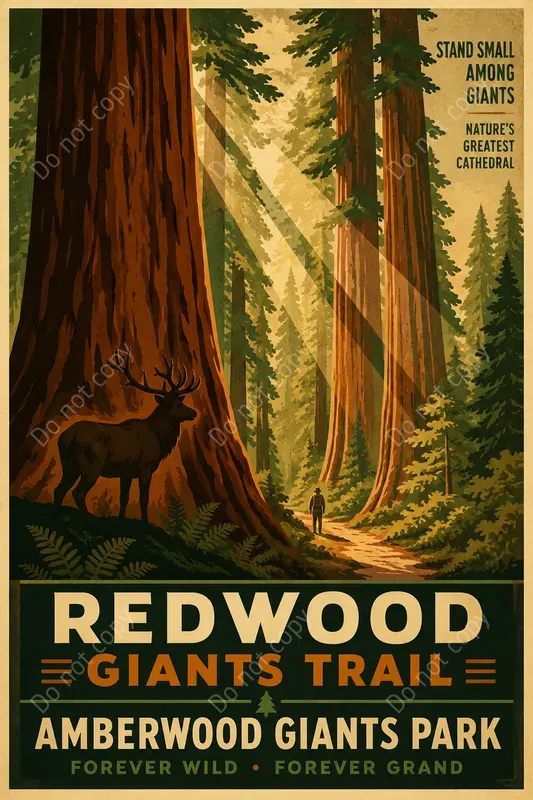 Vintage National Park Posters