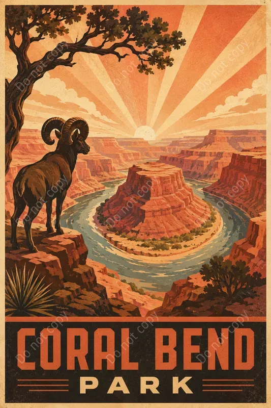 Vintage National Park Posters