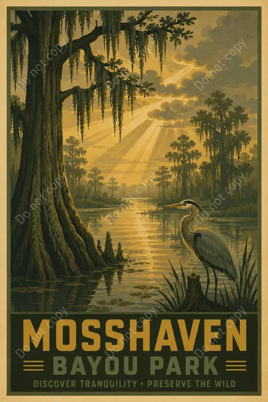 Vintage National Park Posters