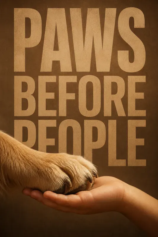 Paws Before People Posters