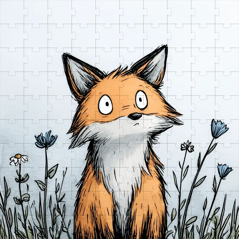 Watercolor Storybook Ink Sketch Charms