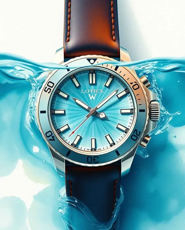 Luxury Watch Water Ad Cinematic Ps