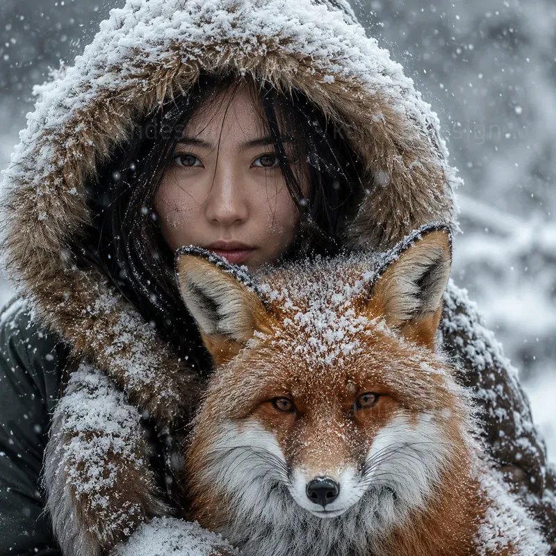Winter Soul Animal Portraits