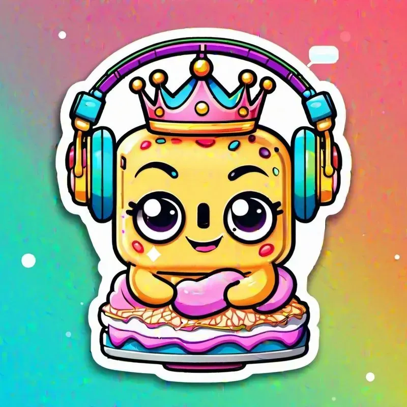 Labubu Miami Vibes Stickers