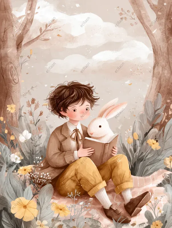 Storybook Watercolor Cute Scenes