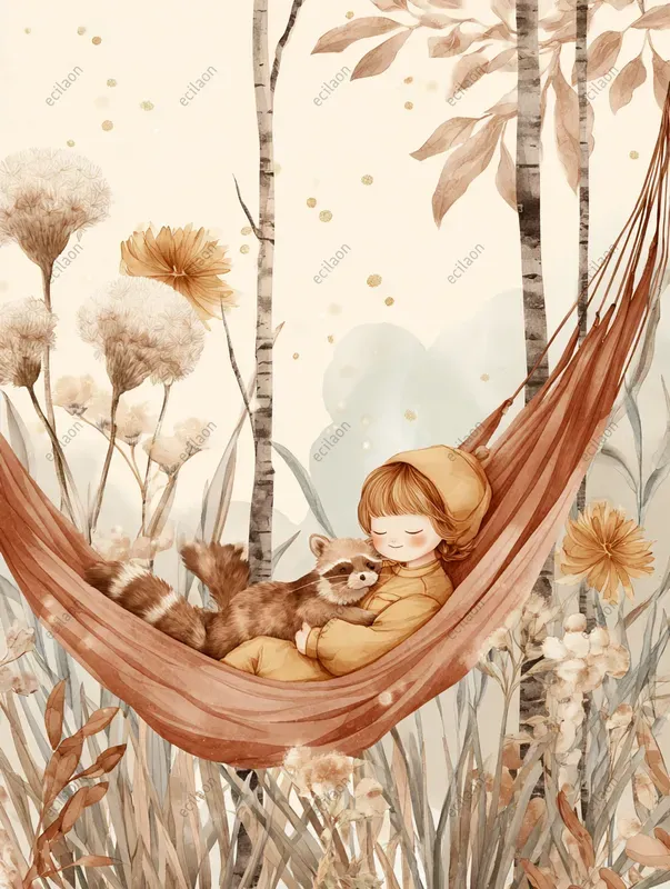 Storybook Watercolor Cute Scenes