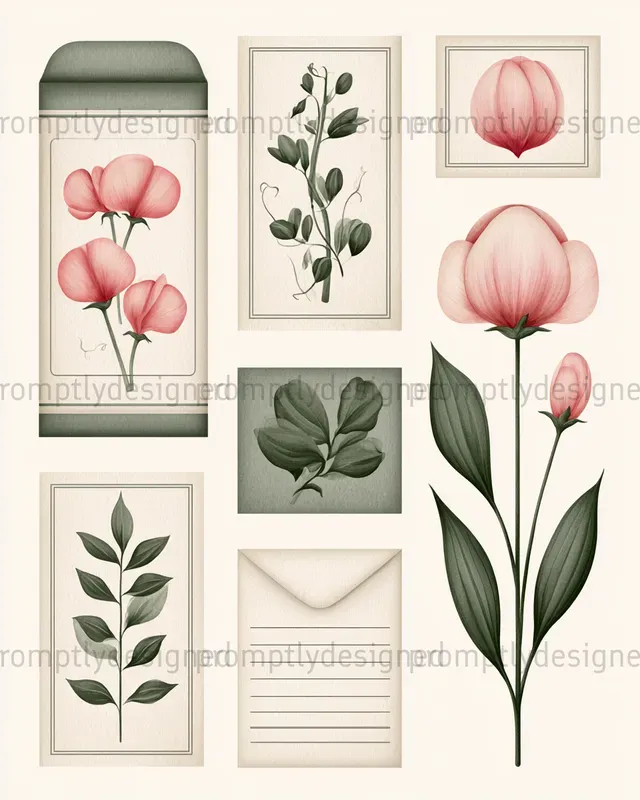 Vintage Seed Catalog Assets