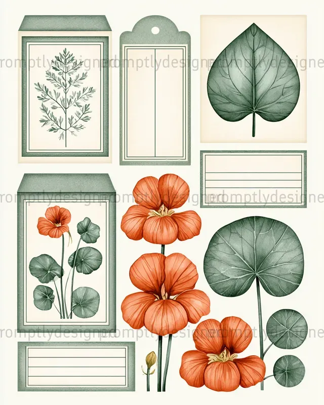 Vintage Seed Catalog Assets