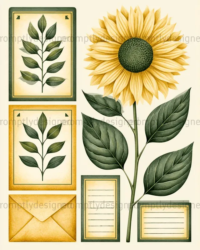 Vintage Seed Catalog Assets