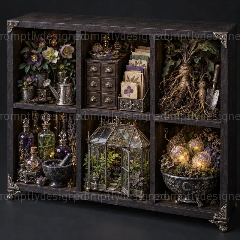 Witches Miniature Shadowboxes