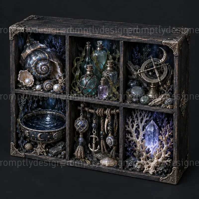 Witches Miniature Shadowboxes